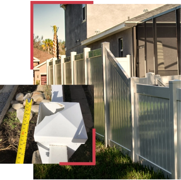 Fences sky house installation 1