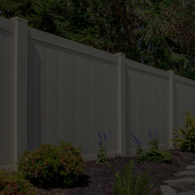 New age fencing white 1